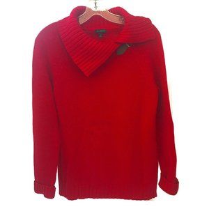 Vintage Talbots Women’s Sweater Cardigan  S Pink Long Raglan Sleeve Collared